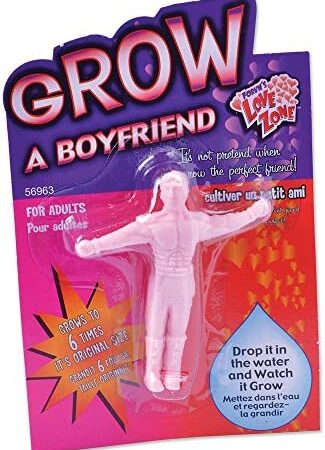 Bristol Novelty unisex adult Grow Boyfriend | Pink Pack of 1 ornament, Pink, One Size UK