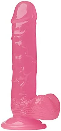 NOOKY 7 inch Suction Cup Dildo Pink, QLD002