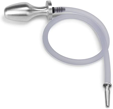 The Bondage Locker Penis Plug Urine and Anal Catheter, 40 mm