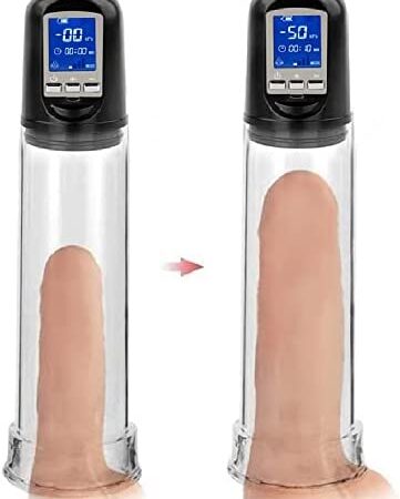 Male Penis Pump Device, Electric Penis Vacuum Pump, Rechargeable Automatic High Vacuum Penis Air Pressure Device, Adult Sex Toys for Men