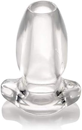 Master Series Peephole Clear Hollow Anal Plug 110 g